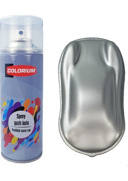 Plasti Dip 400 ml Sökülebilir Kauçuk Metalik Gri Sprey Boya Plastidip