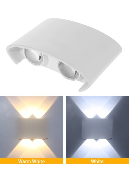 AC85-265V Modern Duvar Aplik Işıklar Led Aşağı Monte Sıcak Beyaz 4W (Yurt Dışından) fırsatları