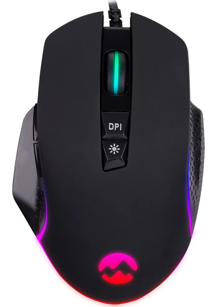 RAGE-X2 Usb Siyah 800/1600/3200/4800/6400 dpi Gaming Oyuncu Mouse