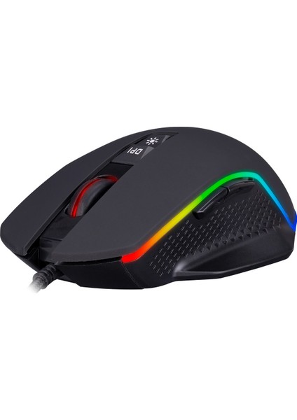 RAGE-X2 Usb Siyah 800/1600/3200/4800/6400 dpi Gaming Oyuncu Mouse