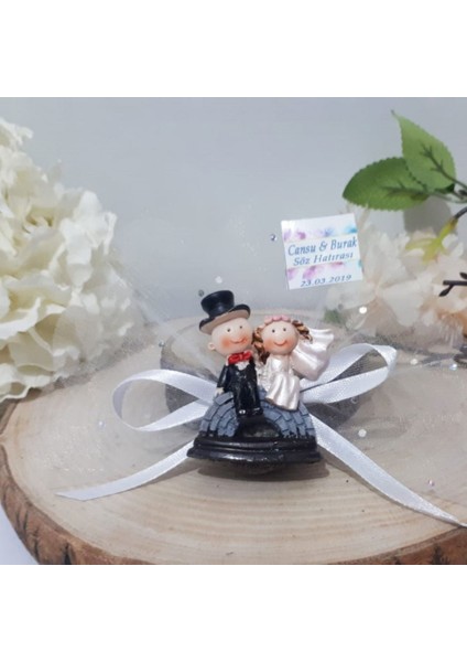 30 Adet Köprüde Gelin Damat Nikah Şekeri