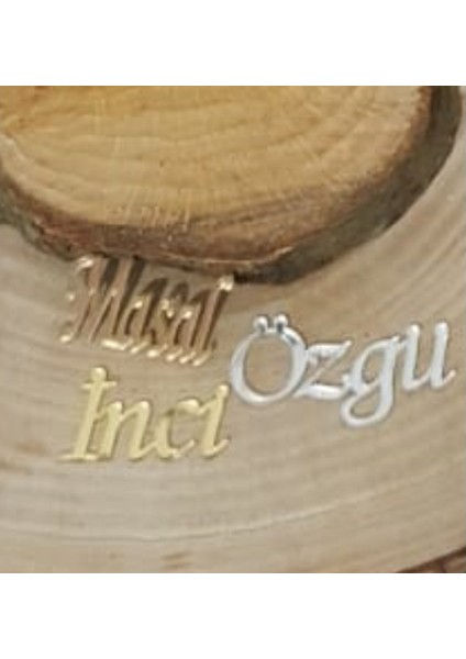 30 Adet El Yazısı Pleksi Nikah Bebek Şekeri Malzemesi Isimlik