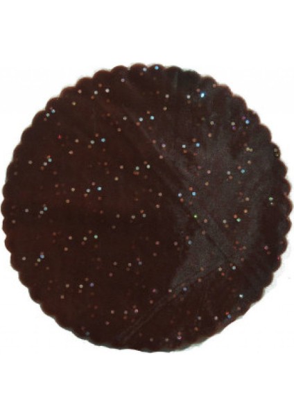 Organze Taşlı 22 cm Siyah P100