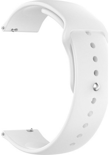 Huawei Watch Gt 2e 46 mm Kordon Mat Silikon Beyaz