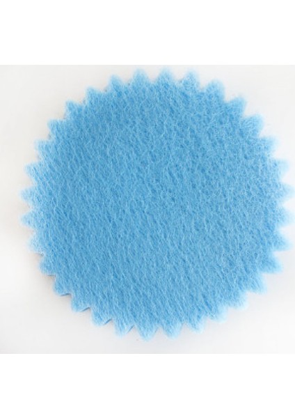 Organze Fileli Yuvarlak 24 cm Mavi P100