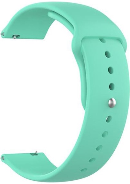 Samsung Galaxy Watch Active 2 44mm Kordon Silikon Turkuaz