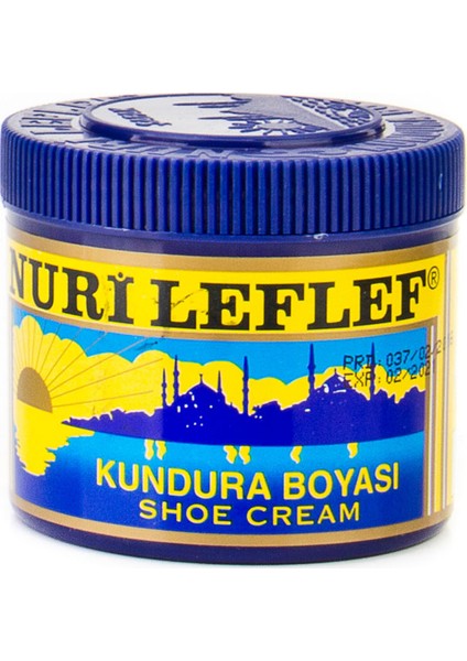 Nuri Leflef Kundura Ayakkabı Boyası Koyu Kahve Renk 200 Ml.