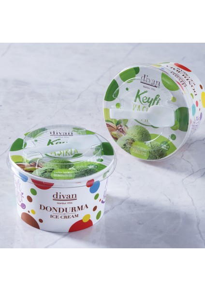 Divan Antep Fıstıklı Dondurma 170 ml