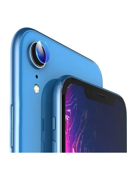 Apple iPhone Xr Kamera Lens Koruyucu Cam Şeffaf