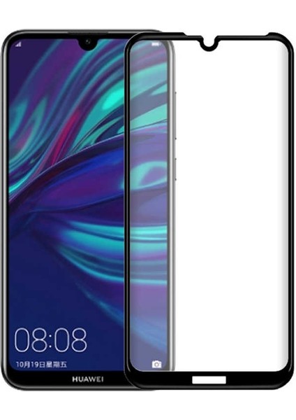 Huawei Honor 8A Full Kapatan Cam Tam Koruma Siyah