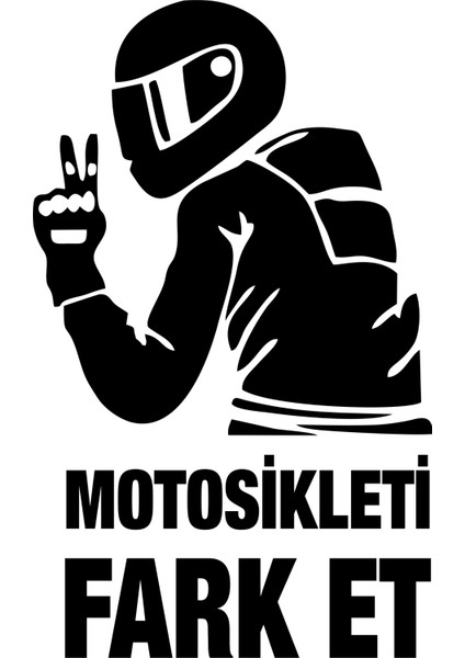 Motosikleti Fark Et Oto Araba Cam Motosiklet Sticker