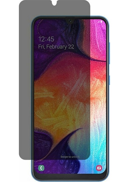 Oppo A5 2020 Privacy Gizlilik Filtreli Hayalet Cam Siyah