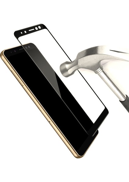 Samsung Galaxy A6 Plus 2018 Full Kapatan Cam Siyah fiyatları