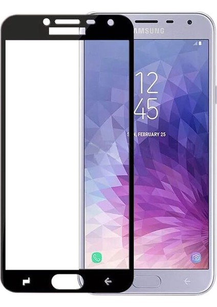 Samsung Galaxy J4 Full Kapatan Cam Siyah