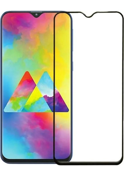 Samsung Galaxy M10 Full Kapatan Fiber Nano Ekran Koruma Siyah