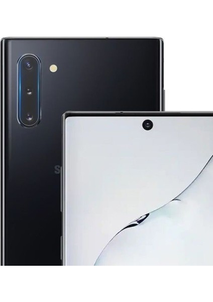 Samsung Galaxy Note 10 Plus Kamera Lens Koruyucu Cam Şeffaf fiyatları
