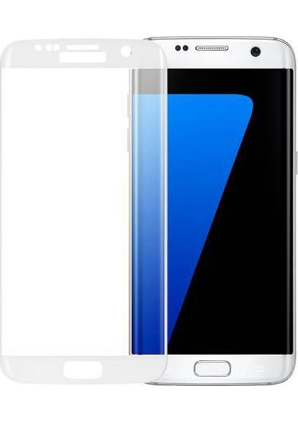 Samsung Galaxy S7 Full Kapatan Cam Beyaz