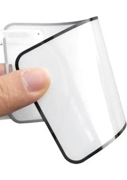 Xiaomi Mi Note 10 Lite Full Kapatan Fiber Nano Ekran Koruma Siyah