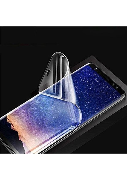 Xiaomi Mi Note 10 Lite Full Kapatan Fiber Nano Ekran Koruma Siyah