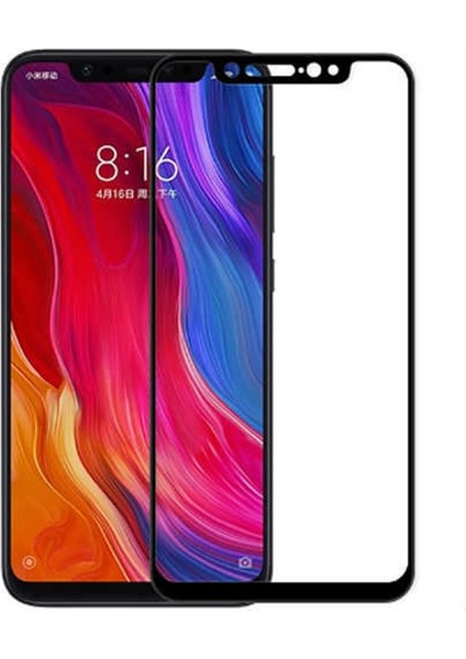 Xiaomi Redmi 7 Full Kapatan Cam Tam Koruma Siyah