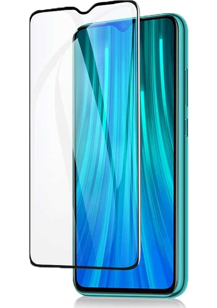 Xiaomi Redmi Note 8 Pro Full Kapatan Fiber Nano Ekran Koruma Siyah