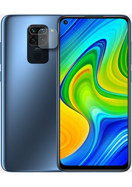 Xiaomi Redmi Note 9 Kamera Lens Koruyucu Nano Şeffaf