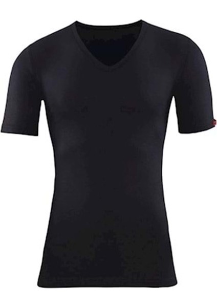 Blacksapde 9249 Thermal Çocuk T-Shirt K K V Y Siyah 116/122