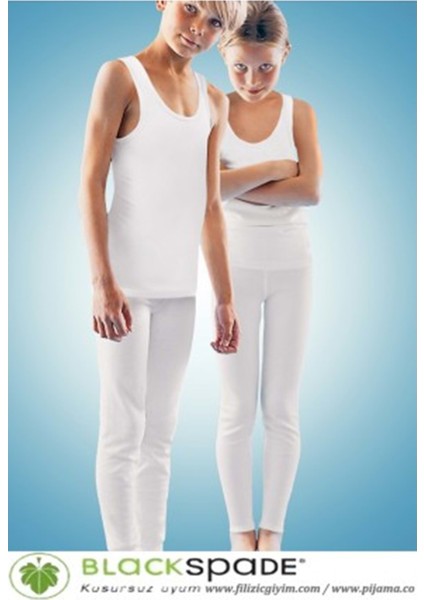 Blacksapde 9249 Thermal Çocuk T-Shirt K K V Y Siyah 116/122