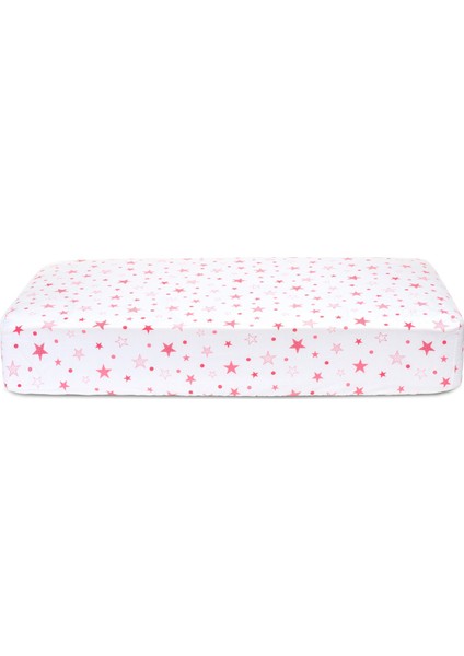 Pink Star Fitted Bebek Çarşafı 70X150 cm fiyatları