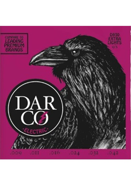 Martin Darco D930 Elektro Gitar Teli 09-42 Extra Light