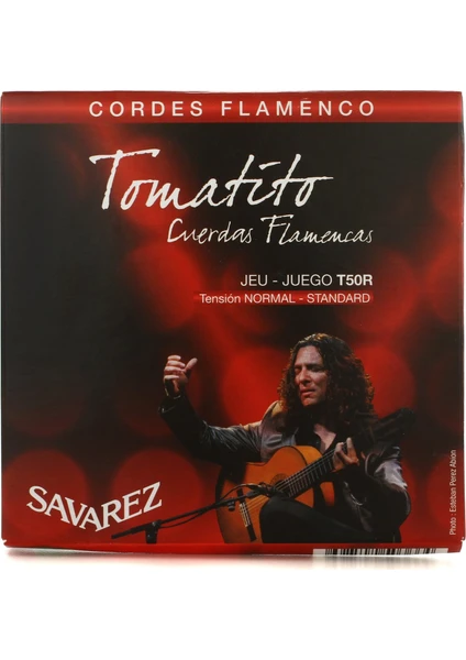 T50R Tomatito Normal Tension Flamenco Gitar Teli