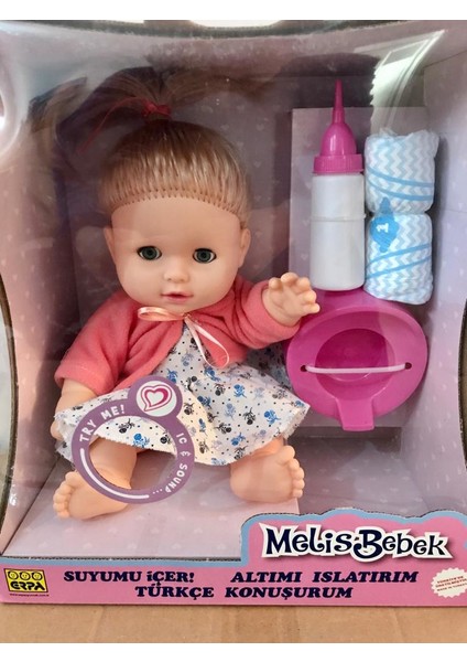 Türkçe Konuşan Altını Islatan Melis Bebek