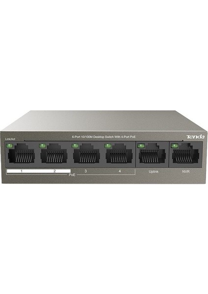 TEF1106P-4-63W 6-Port 10/100M 4-Port Poe Switch