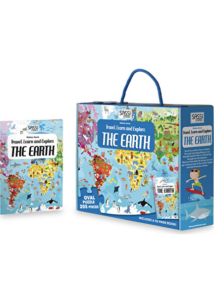 Sassi Junior Puzzle // Earth (208 Parça)