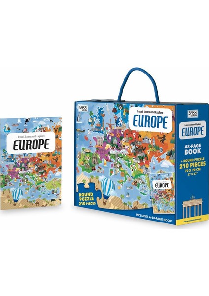 Puzzle // Europe (210 Parça)