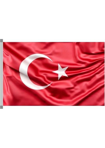 Türk Bayrağı Parlak Kumaş 70 x 105 cm