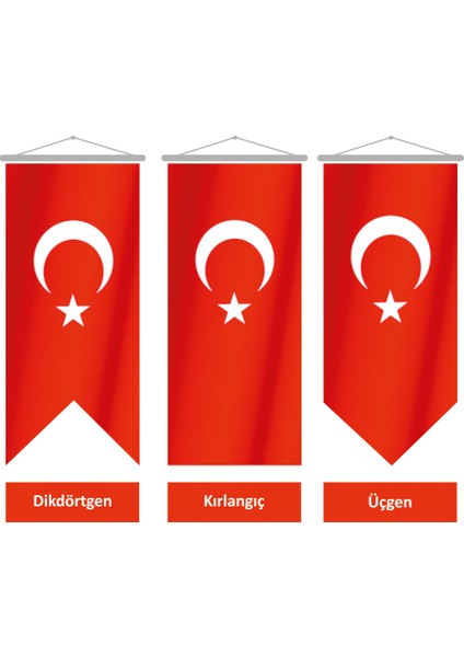Kırlangıç Türk Bayrağı 50 x 100 cm