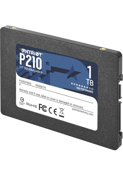 P210 1TB 520-430MB SATA3 SSD