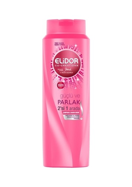 GUCLU PARLAK 2IN1 SAMPUAN 650 ML