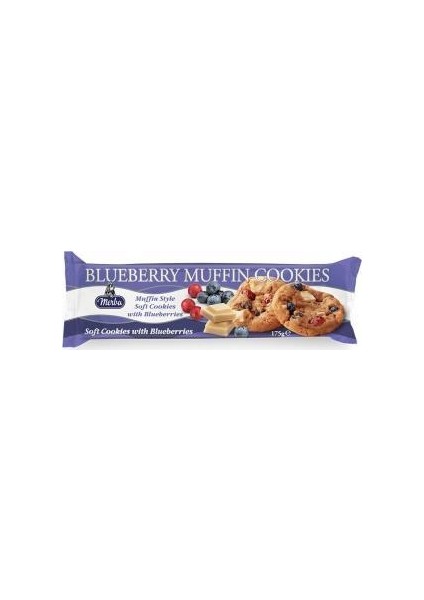 Kurabiye Nougatelli Fındık 175 gr - Soft Bluberry Muffin 175 gr