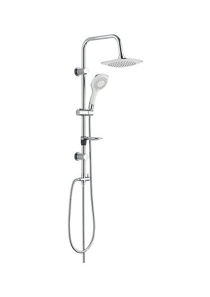 Loramix Tondo Duş Seti Krom