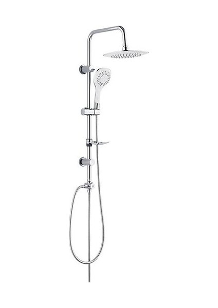 Rain Bianco Tepe Duş Seti Beyaz