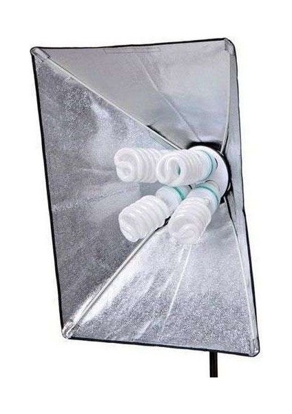 Sfl-4 50X70CM 4 Duylu 2'li Ayaklı Çantalı Işık Seti (Ampul Dahil)