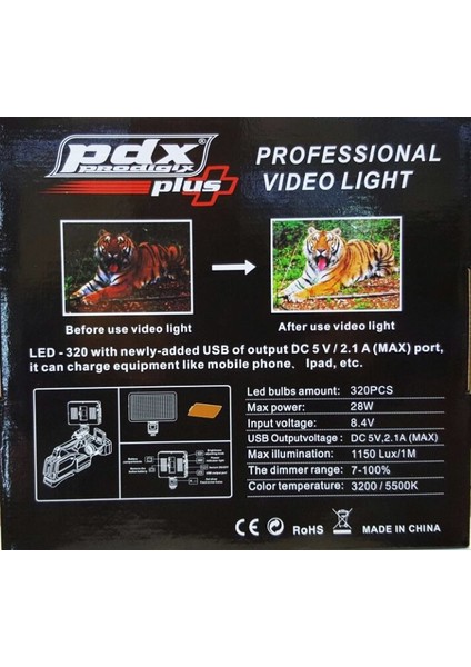 LED 320 Video Işığı