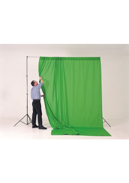 LC5781 Chromakey Curtain 3 x 3.5m Green