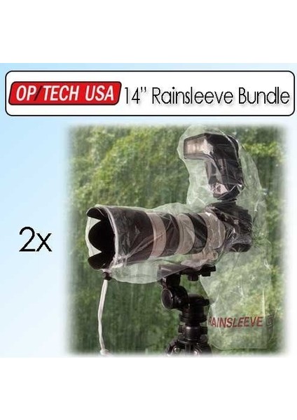 Raınsleeve Flash Yağmurluk Flaşlı - 2 Adet