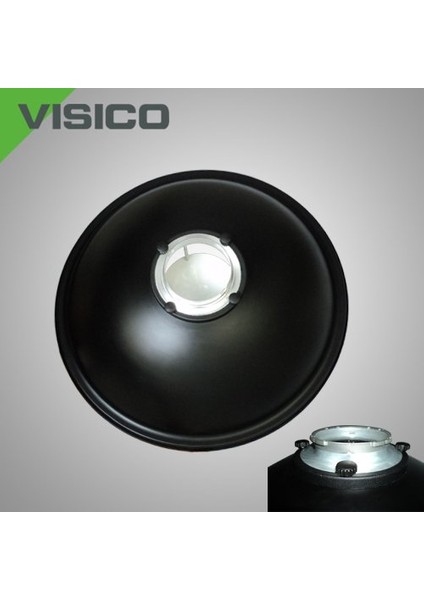 RF-550C Beauty Dish Interchangable Mount Reflektör Tas - Siyah