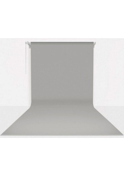 270CM x 580CM Sonsuz Gri Fon Perdesi Seti