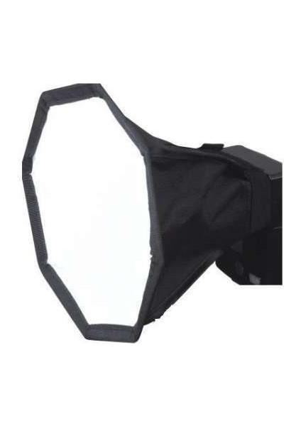 18CM Octagon Flaş Önü Mini Softbox