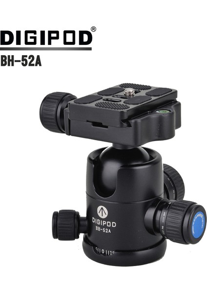 C2840FM Carbon Fiber Tripod + BH52A Ball Head (Mavi)